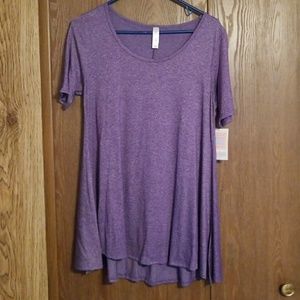 Nwt Lularoe XXS Heathered Purple Perfect T